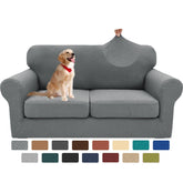 XINEAGE front view loveseat cover showing full protection and neat fit