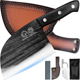 XYJ 6-inch knife front profile showing blade and balanced design for precise cutting