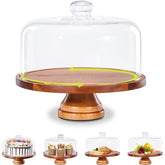 Yangbaga front view glass dome showing clear presentation and protection
