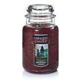 Yankee Candle Mountain Lodge front packaging showing classic jar and label for cozy decor