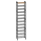 YATINEY full shoe rack front view shows compact vertical storage and tidy organization benefit