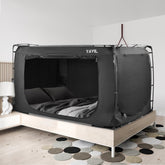 YAVIL front view canopy showing full privacy and sleep comfort