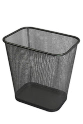 YBM HOME front view of mesh waste basket showing compact design and tidy look