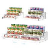 Yecuip front view full rack showing tidy canned storage and easy selection