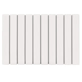 YEECOPON front view of stone bath mat showing sleek finish and fast drying