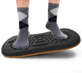Yes4All front view balance board showing textured surface and stability benefit