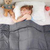 yescool front packaging view showing blanket and sizing benefit