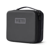 YETI Daytrip 3L front view showing charcoal finish and compact benefit