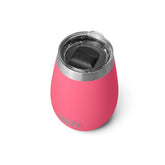 YETI Rambler front view showing Tropical Pink finish and elegant shape for everyday use