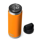 YETI Rambler front view in King Crab showing durable exterior and capacity
