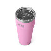YETI Rambler 26 oz Power Pink front view showing durable finish and capacity