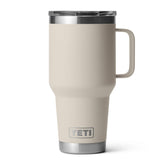YETI Rambler 30 oz front view showing Cape Taupe finish and capacity advantage