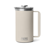 YETI Rambler 34 oz French Press front view showing robust shape and lid benefit