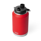 YETI Rambler Gallon Jug front view in Rescue Red showing durable finish and easy carry