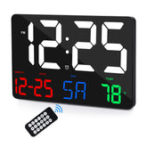 ygdigital front display showing large readable time and date for easy viewing