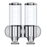 YIAOZ front-mounted dispenser showing neat triple-chamber organization and easy access