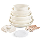 YIIFEEO front packaging showing beige granite set for compact storage benefit