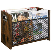 YINMIT front view of magazine holder showing neat vertical storage benefit