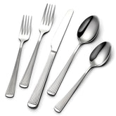 Yoehka flatware front packaging showing full 60-piece set and neat presentation