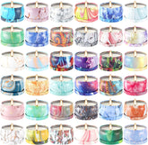 YOROXRG front packaging showing 36 scented tins and fragrance variety for gifting