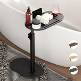 Yumkfoi front view bamboo tray showing compact design and easy access