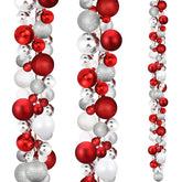 Yuxung front packaging showing two 6 ft garlands and three-color scheme benefit