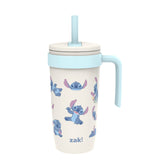 Zak Designs front packaging showing Stitch artwork and 18oz capacity benefit