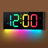 Zelaclock front full-screen display with ultra-clear numbers for easy reading
