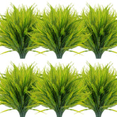 ZEOSTARO front packaging showing 12 bundled faux Boston ferns, ready to install