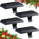 Zhengmy front view of four stocking holders showing a neat display