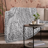 ZHIKU throw front view showing full 60x80 coverage and cozy appearance