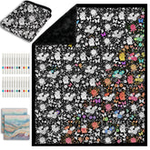 ZHOYIMIMI front packaging showing blanket and marker set — clear contents benefit