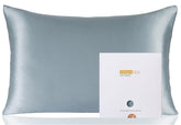 ZIMASILK front view in dusty blue showing luxurious soft finish and elegance