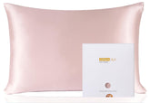 ZIMASILK front view queen silk pillowcase showing smooth finish and luxury feel