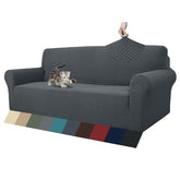 ZNSAYOTX front view full sofa cover showing neat tailored protection