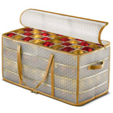 ZOBER front view gold box showing compact durable organizer and tidy storage