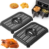 ZuKaYeHome front view of two grill pans showing fit and finish, durable replacement