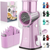 Zulay Kitchen front view assembled shows compact, safe grating in action