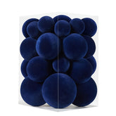 ZVAVH front view of ornament set packaging showing velvet finish and count