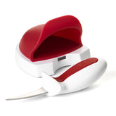 Zyliss front packaging showing complete oyster shucker kit and benefits