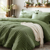 Zzlpp front packaging of king olive green set showing complete contents