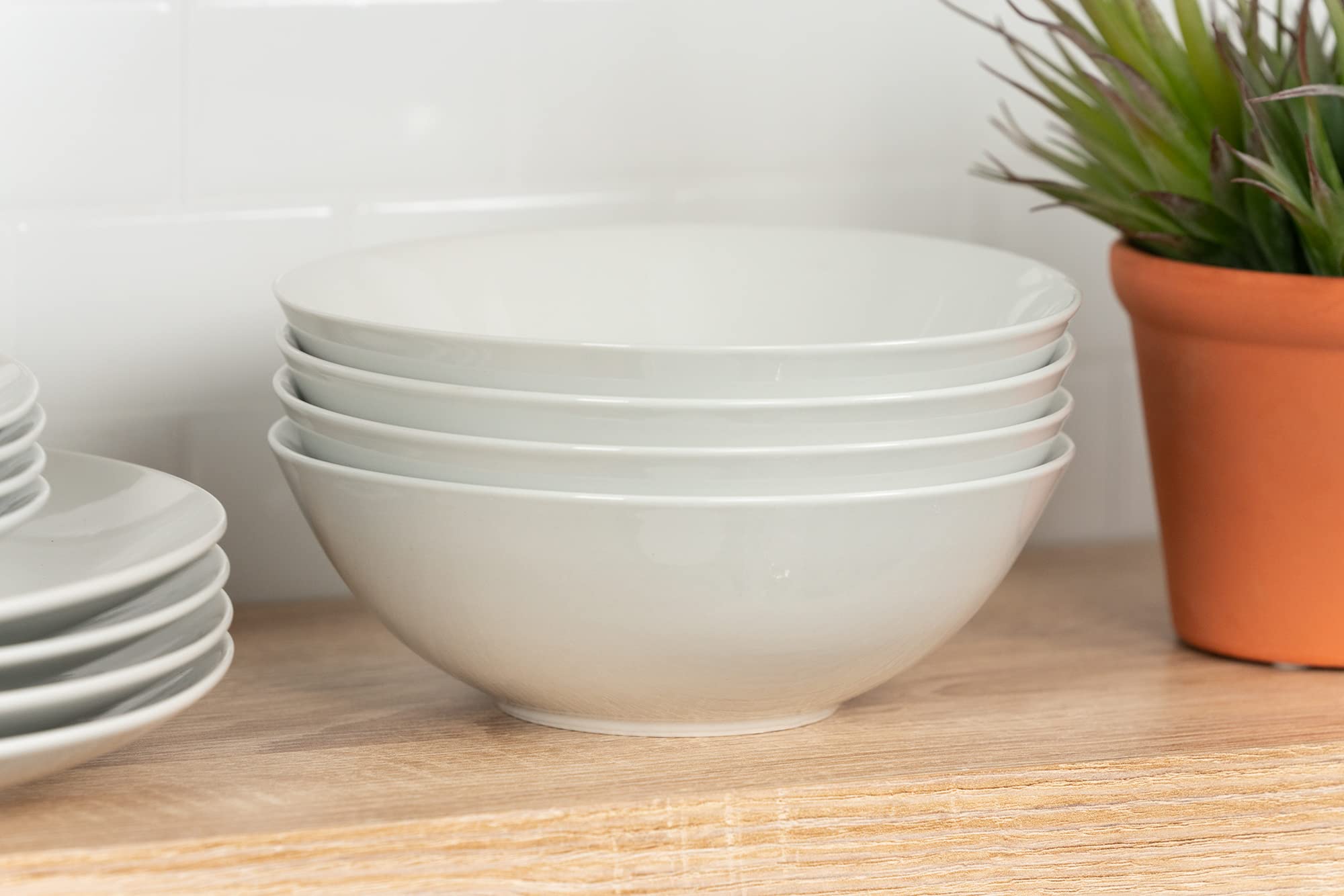 10 Strawberry Street bowls filled to show practical everyday serving use