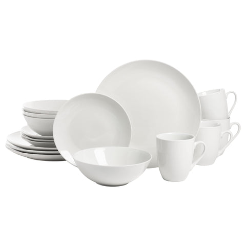 10 Strawberry Street front view of Simply Coupe set showing clean white finish and shape