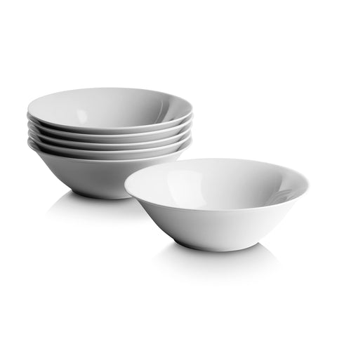 10 Strawberry Street front view of bowl set showing clean white finish and versatility