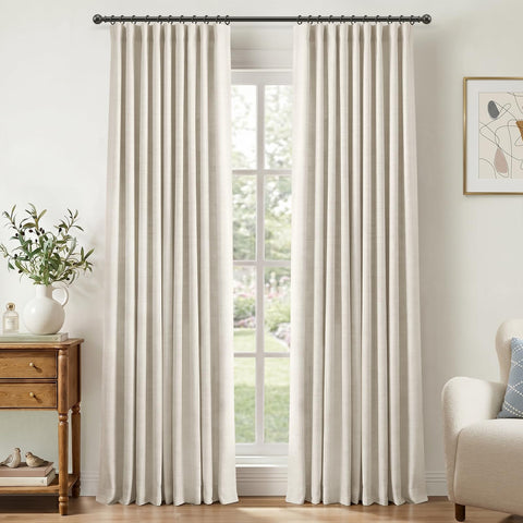 100% Blackout Shield front view beige panels enhancing privacy