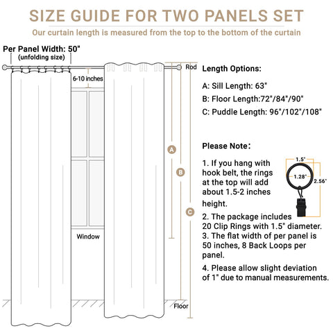 100% Blackout Shield 96-inch panel beside window showing scale