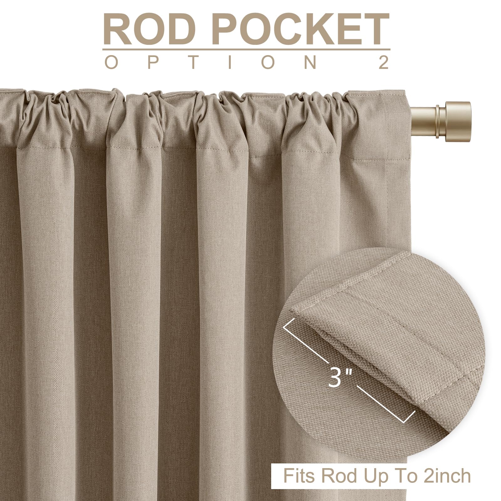 100% Blackout Shield beside chair showing panel scale and room proportion advantage