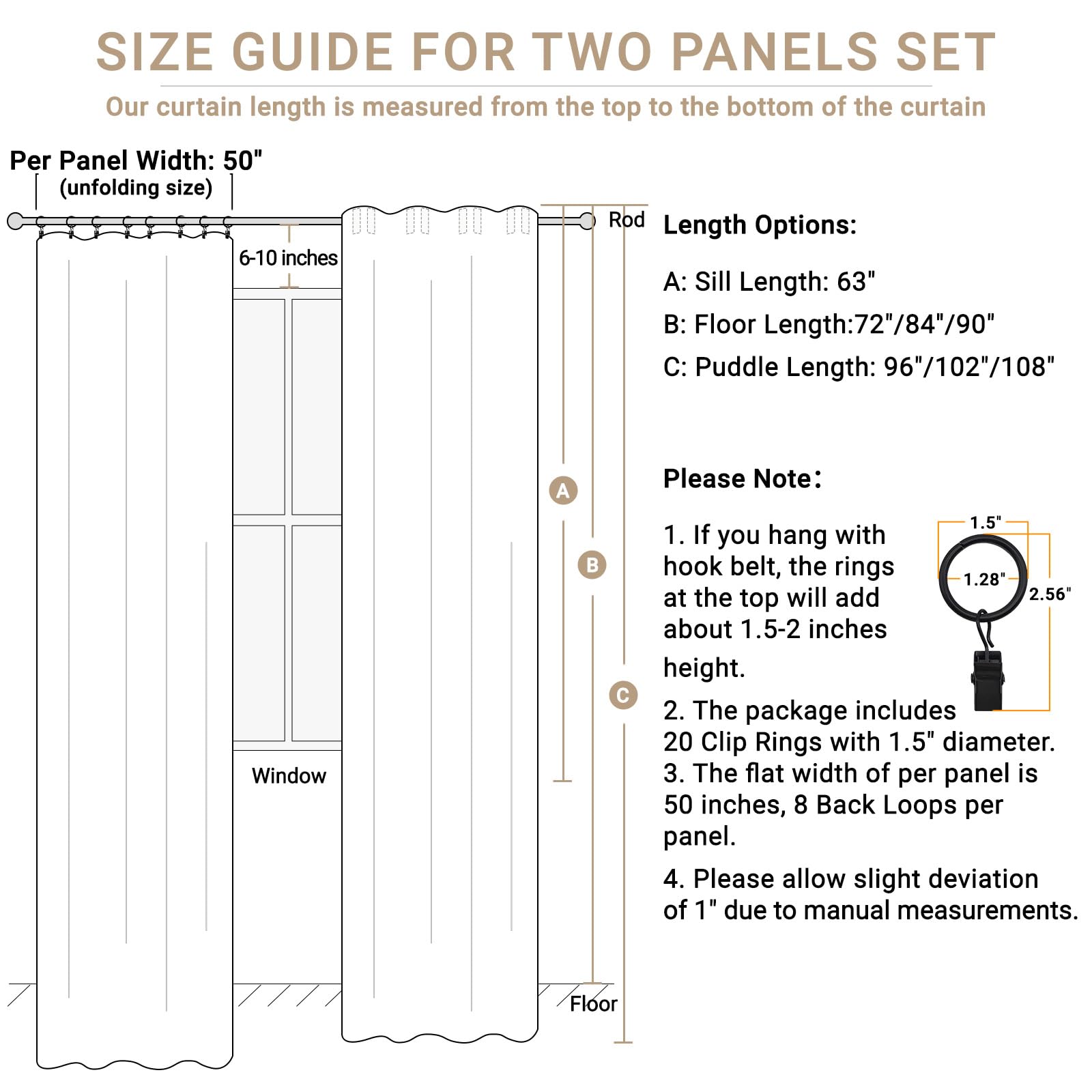 100% Blackout Shield folded drape detail highlighting thick, luxurious hang