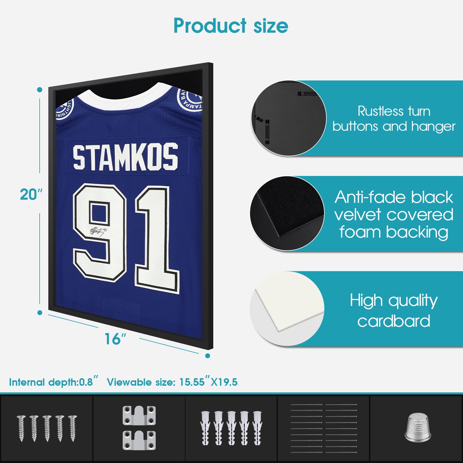 1DOT2 frame in use with mounted jersey showing neat display and protection benefit
