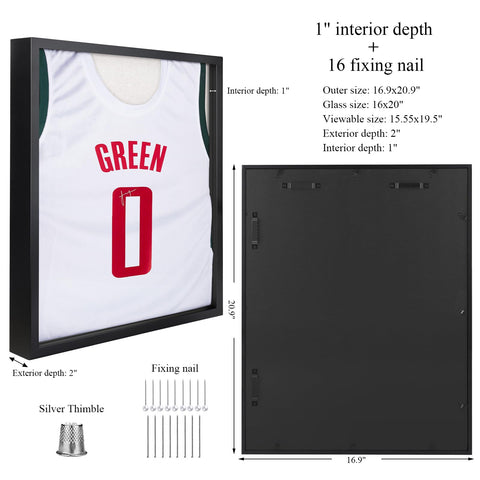 1DOT2 frame next to basketball showing scale and fit for full-size jerseys